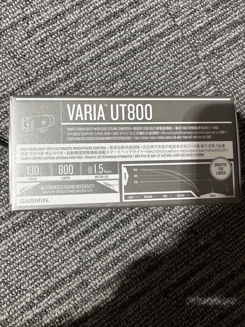 GARMIN VARIA UT800 自転車用ライト GARMIN VARIA UT800 自転車用ライト