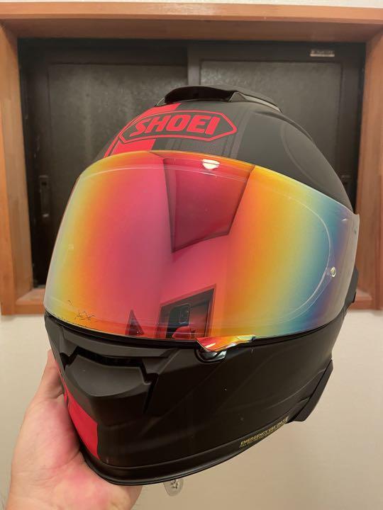[2020年製]SHOEI GT-Air II REDUX 黒/赤 Lサイズ
