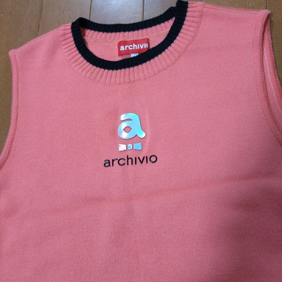 archivio ピンク ベスト&スカート セット archivio ピンク ベスト&スカート セット