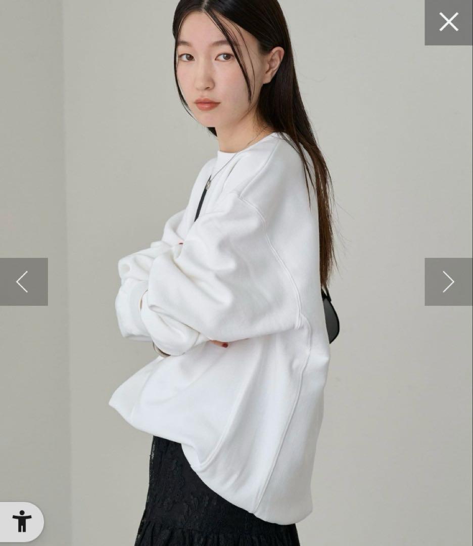 箔プリント 裏起毛スウェット