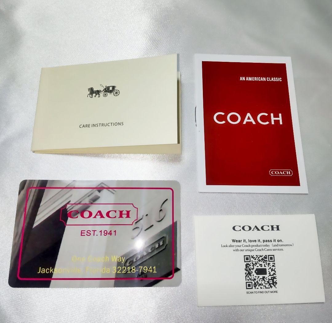 ☆新品未使用品✨　Coach ブラック エンボス加工 長財布 COACH ブラック 長財布 エンボス加工