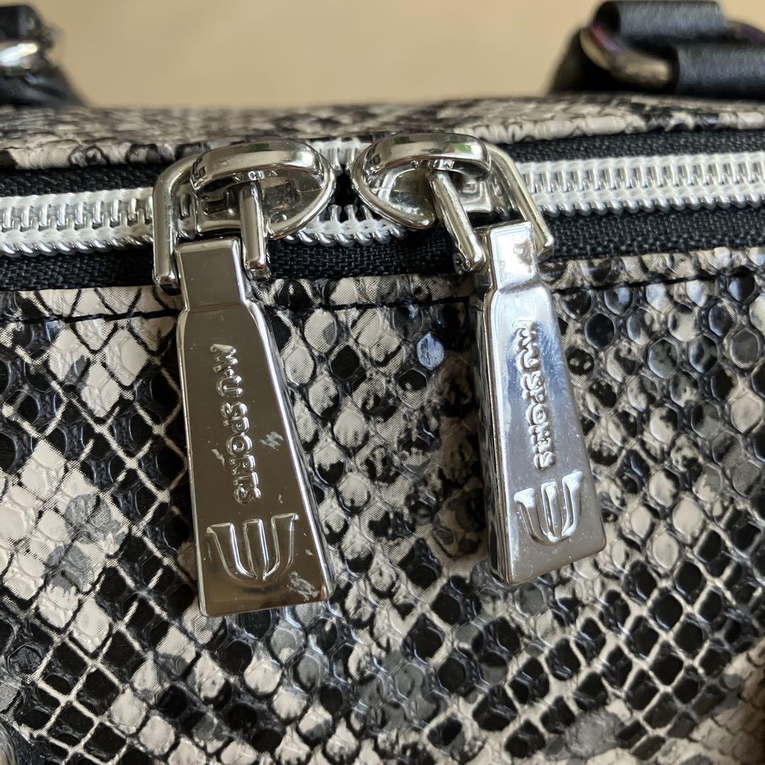 【美品】MU SPORTS カートバッグ ラウンドバッグ