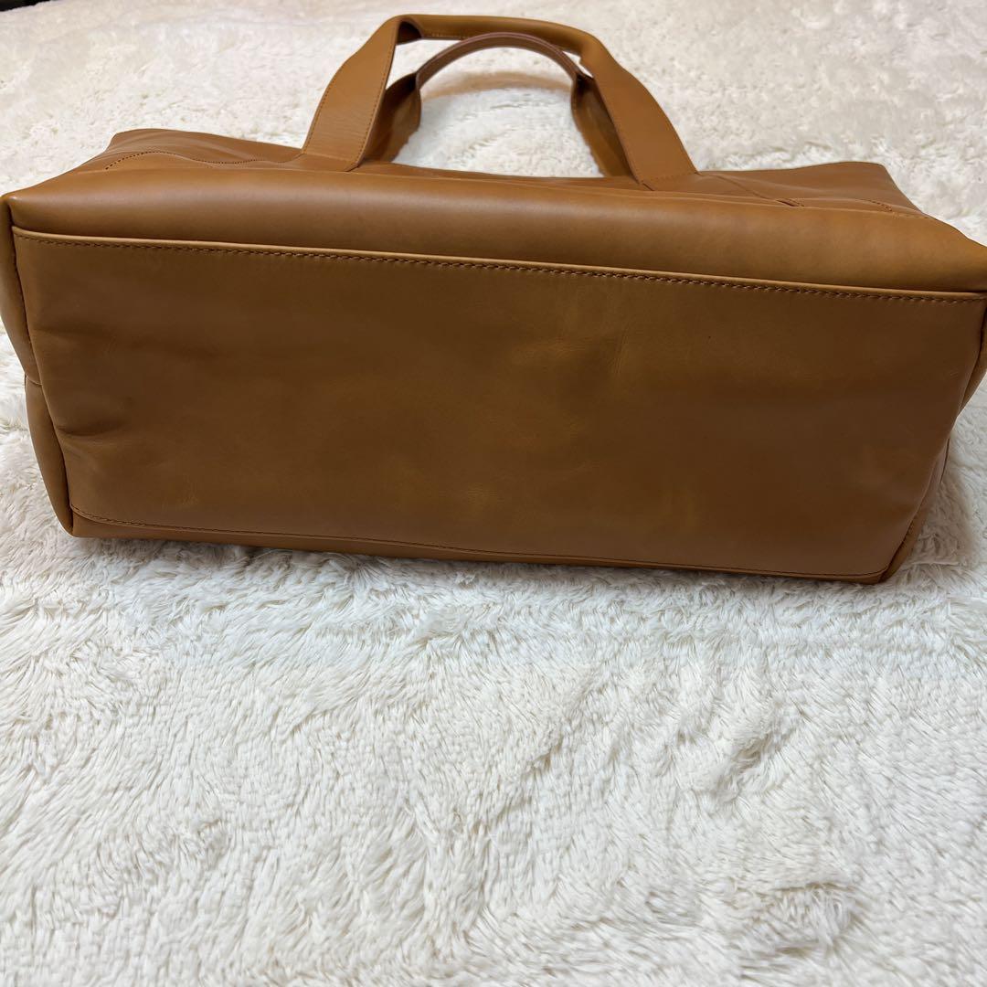 【美品】冒険用品　レザー　トートバッグ