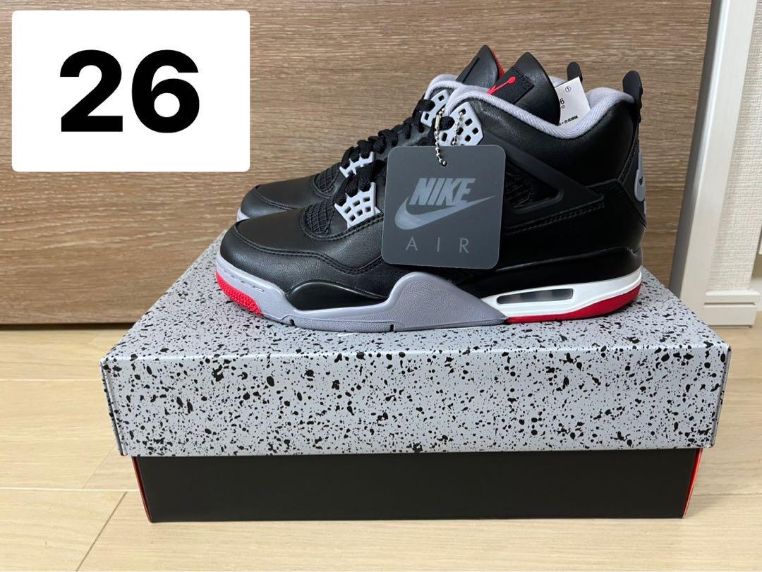 Nike Air Jordan 4 Retro Bred Reimagined