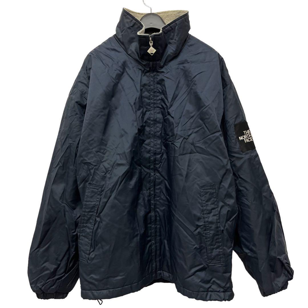 THE NORTH FACE  裏起毛 フルジップ ジャケット 紺  m211