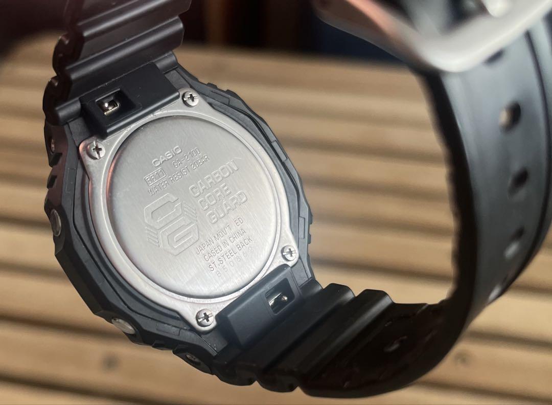 【最安値】G-SHOCK GA-2100 ブラック デジタル腕時計