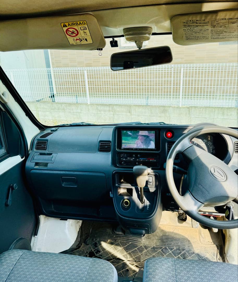 H29年 走行10万4AT キーレス ETC ハイゼット 車検2年 車体 ナビ