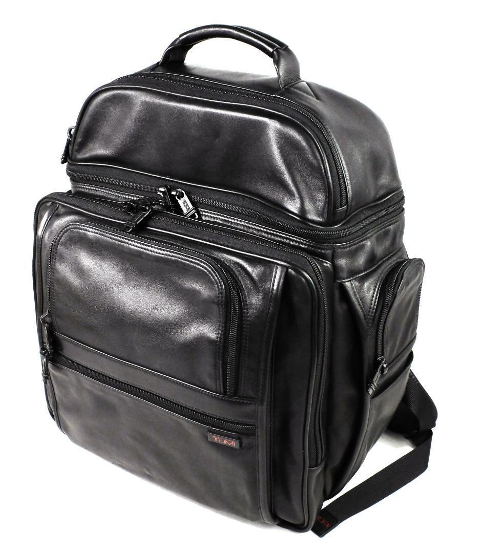 トゥミ 9640D4 ナパレザー・ビジネスクラス・DX・PCバックパック 美品 トゥミ 9640D4 ナパレザー・ビジネスクラス・DX・PCバックパック 美品