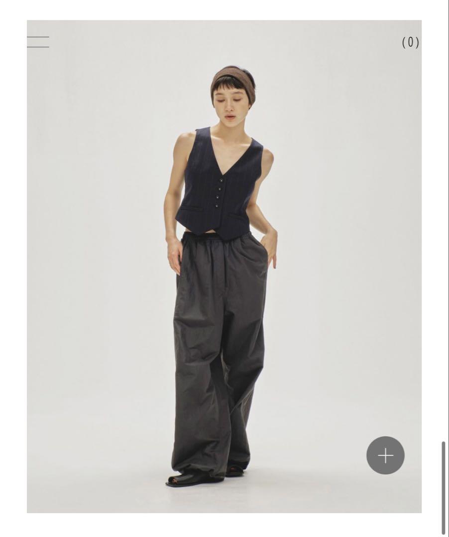 Stripe Conpact Vest トゥデイフル todayful