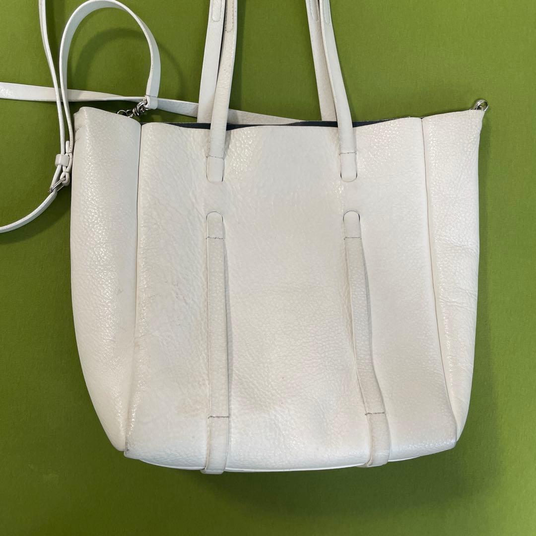 BALENCIAGA ホワイト トートバッグ