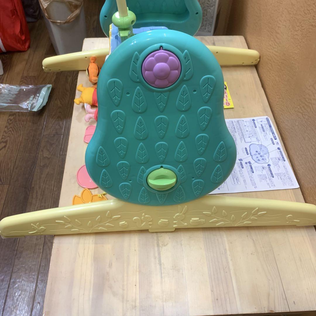 ☆良品☆ くまのプーさんえらべる回転6WAYジムにへんしんメリー