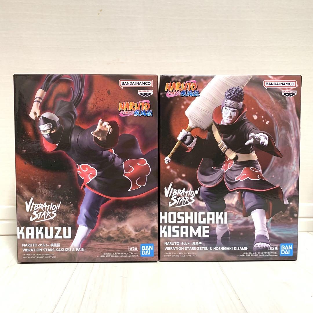 NARUTO フィギュア　２点セット 新品】NARUTO ナルトVIBRATIONSTARS 角都 ゼツ 2点セット
