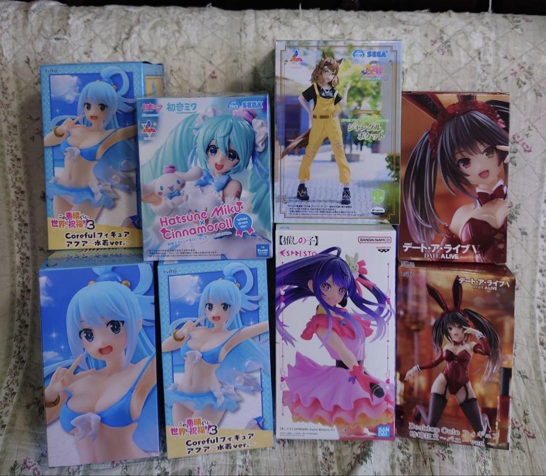 初音ミク、推しの子、ウマ娘などフィギュアまとめ売り!