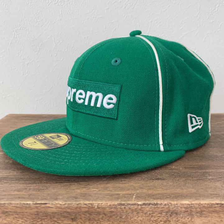 低価お得 美品 Supreme 17ss Box Logo Piping New Era U8ZtR-m50668520386 好評最安値