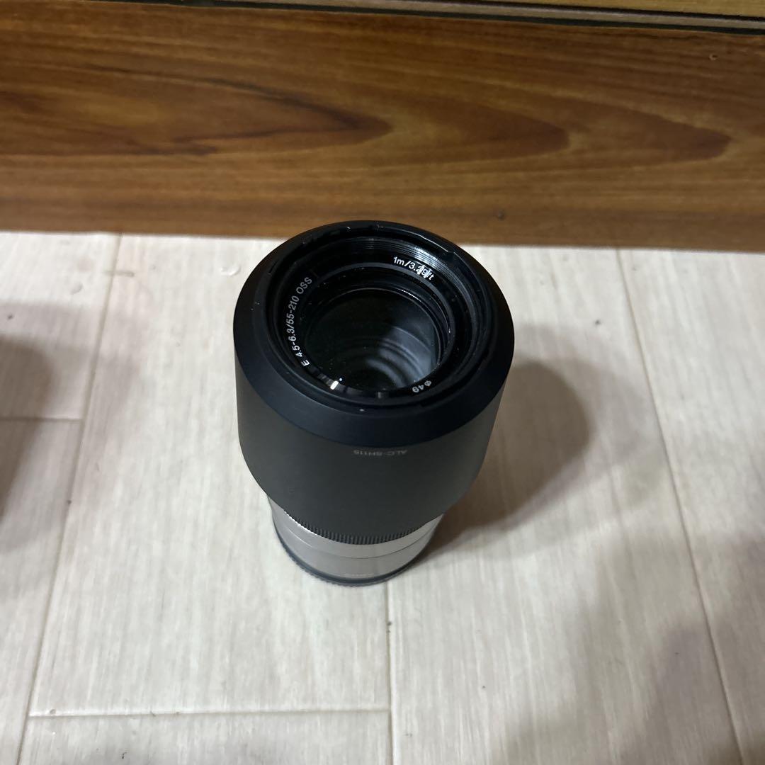 ソニー　望遠レンズ　SEL55210 動作良好