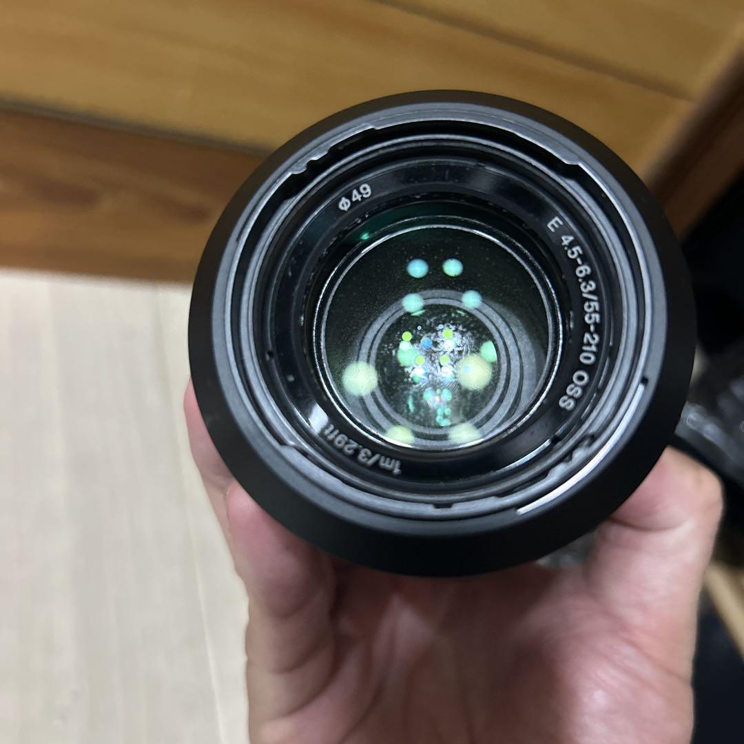 ソニー　望遠レンズ　SEL55210 動作良好