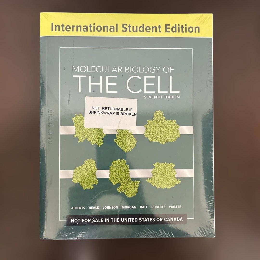 【新品未開封】Molecular biology of the cell 第7版 科学・工学-本・雑誌・漫画-本