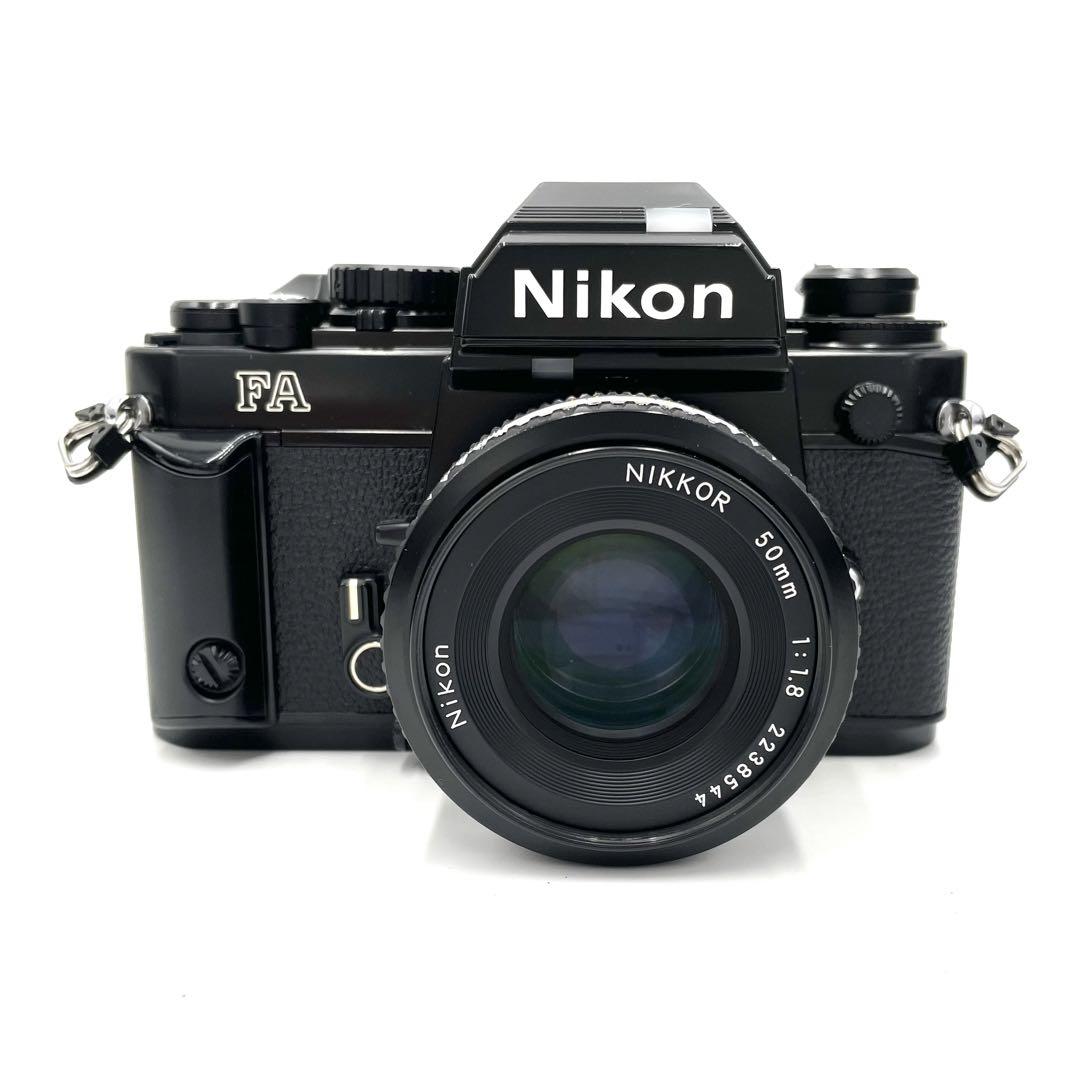 ❁美品❁Nikon ニコン FA + ais 50mm f1.8 フィルムカメラ