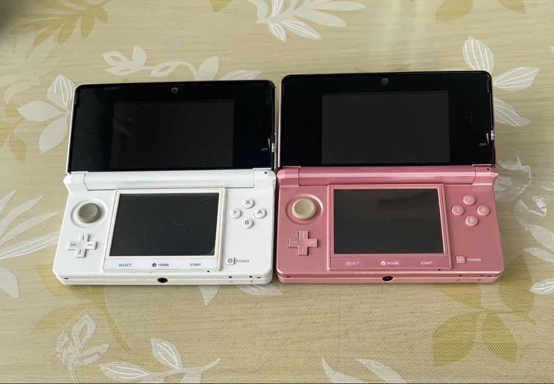Nintendo 3DS ミスティピンク アイスホワイト　ジャンク品