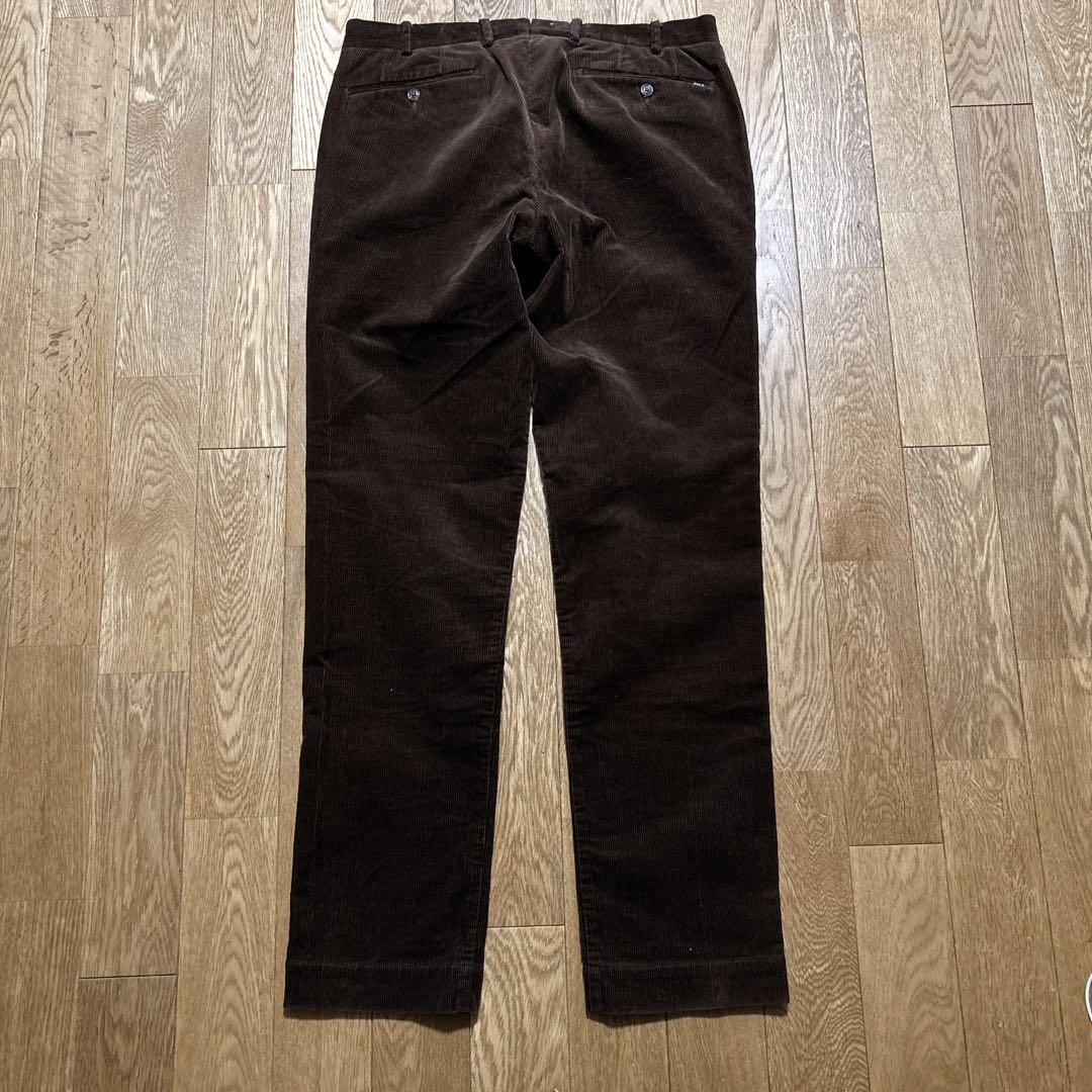 【美品】ラルフローレン コーデュロイパンツ ブラウン w32現行タグ