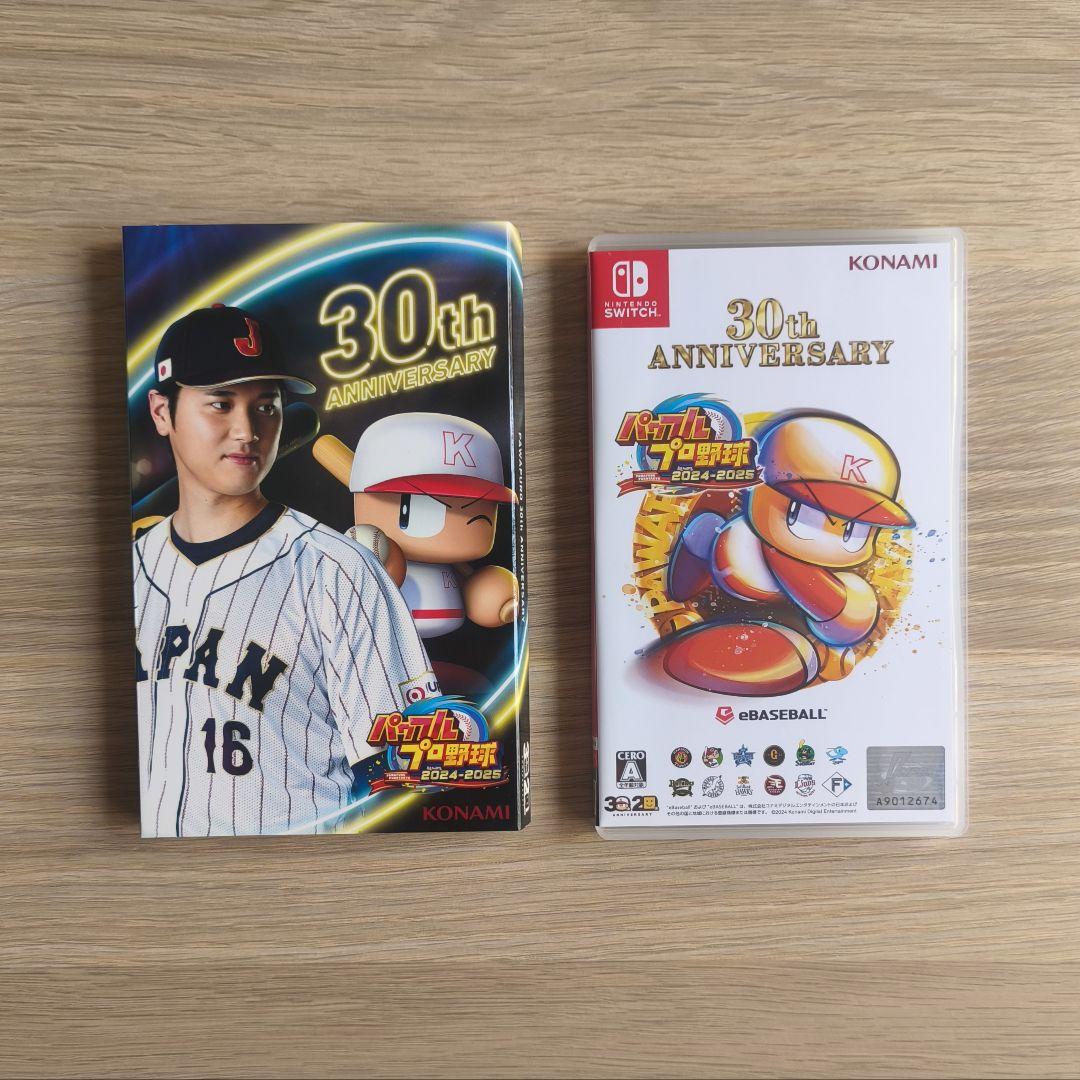 話題の人気 初回限定版】パワプロ2024-2025 メルカリ - Switch 30周年記念 Nintendo Switch