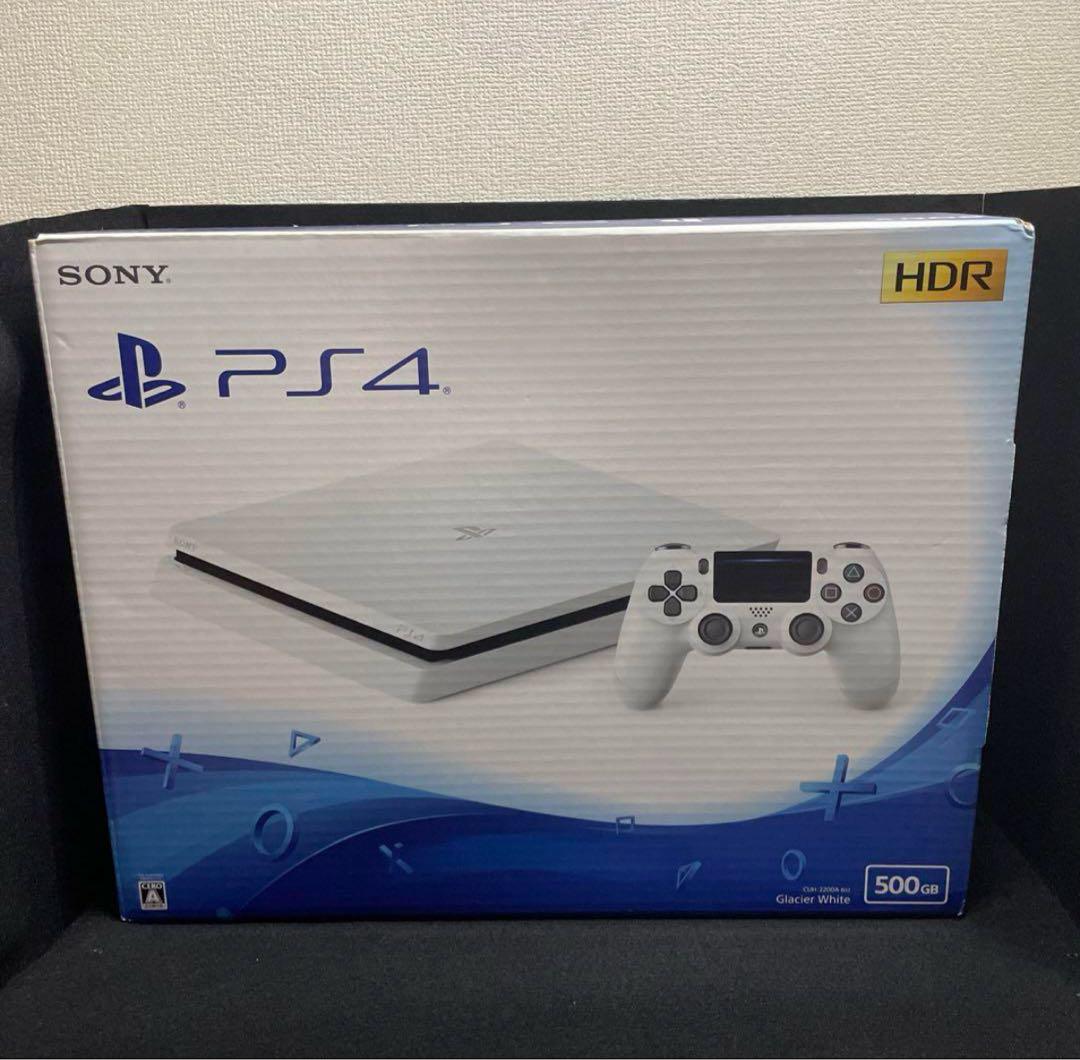 超美品PS4 CUH2200A B02 グレイシャー・ホワイト 500GB