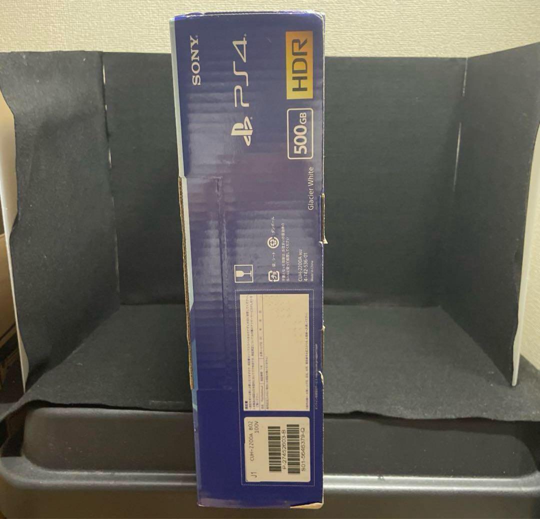 超美品PS4 CUH2200A B02 グレイシャー・ホワイト 500GB