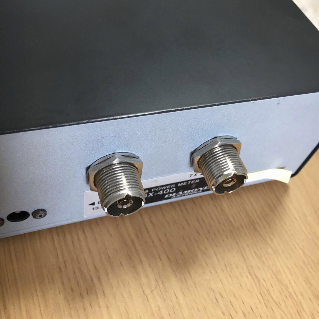 ダイヤモンド SX-400 SWR & パワー計