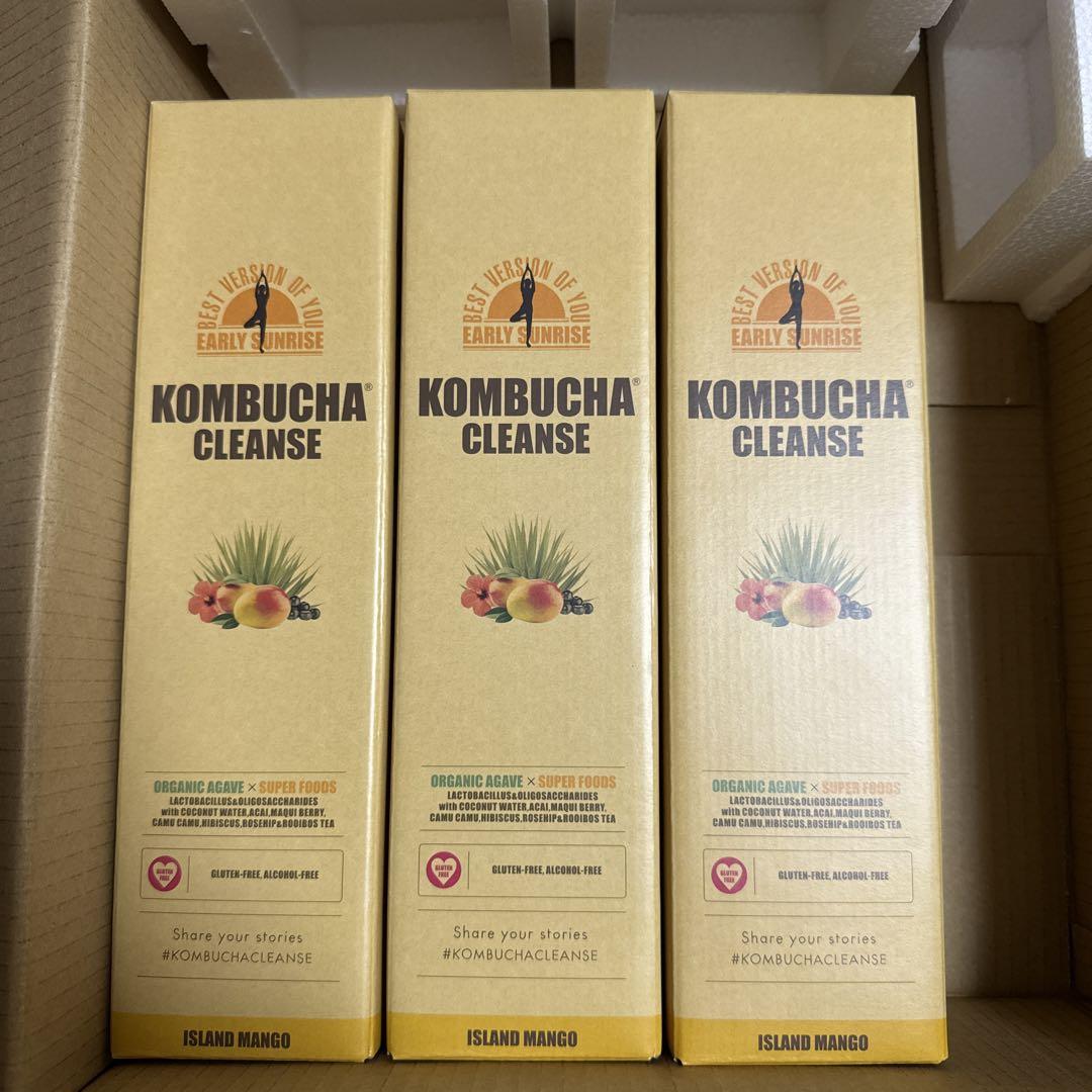 コンブチャクレンズ　720ml 3本