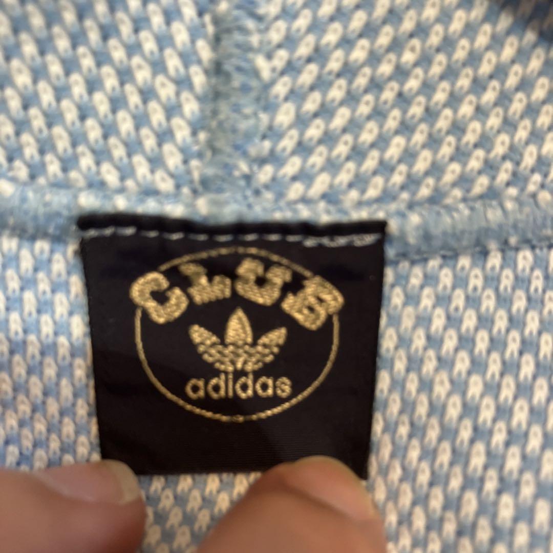 80s CLUB ADIDAS ZIPジャージパーカー　クラブアディダス