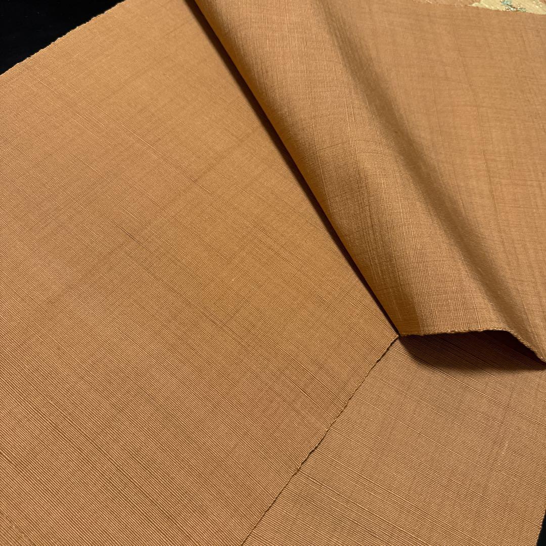 10-176 名古屋帯 八寸 美品 正絹 着物 松葉仕立て