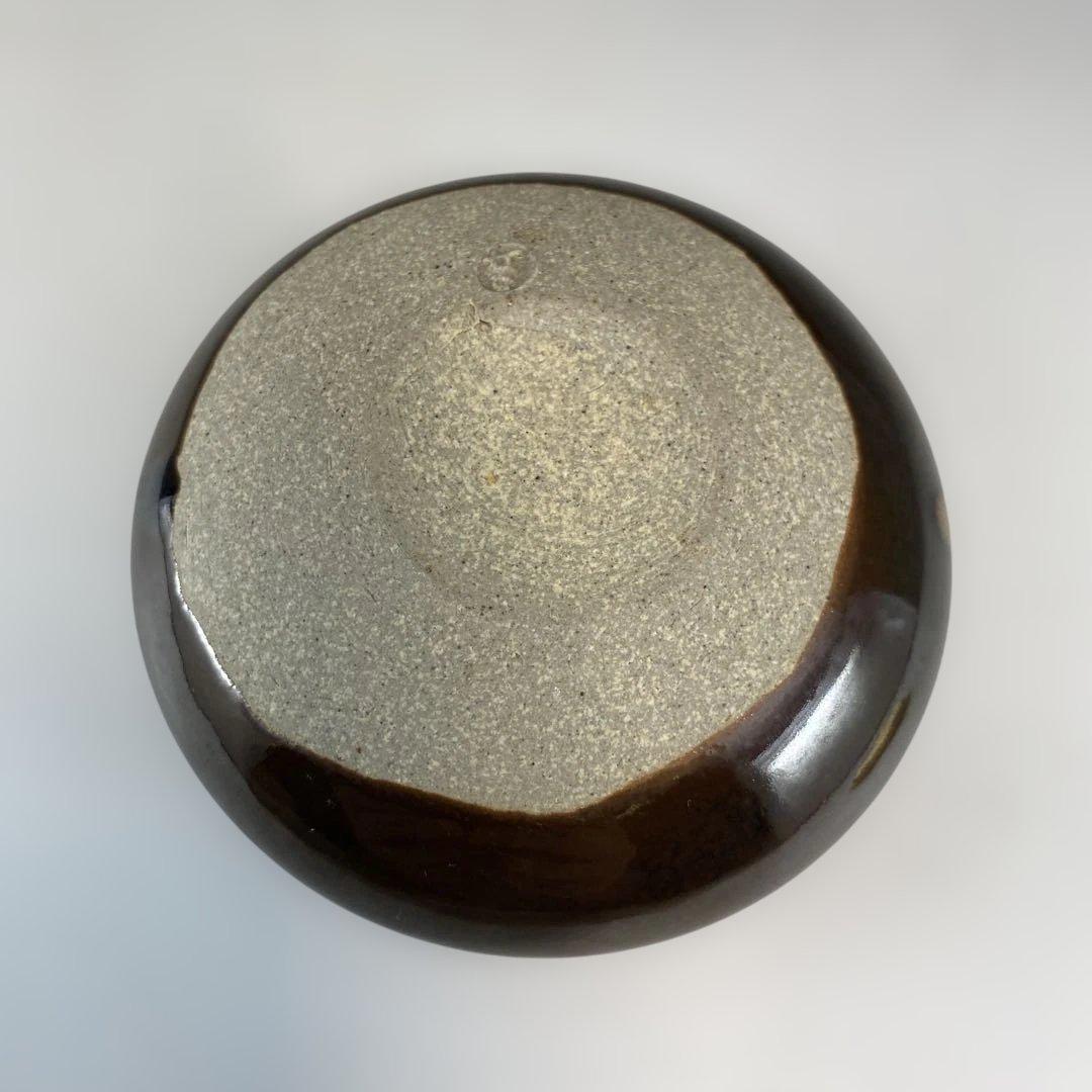 【茶道具】膳所焼　大海茶入（箱無し）送料込