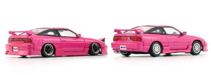 1/64 180SX グリーン＆ピンク 新品未開封