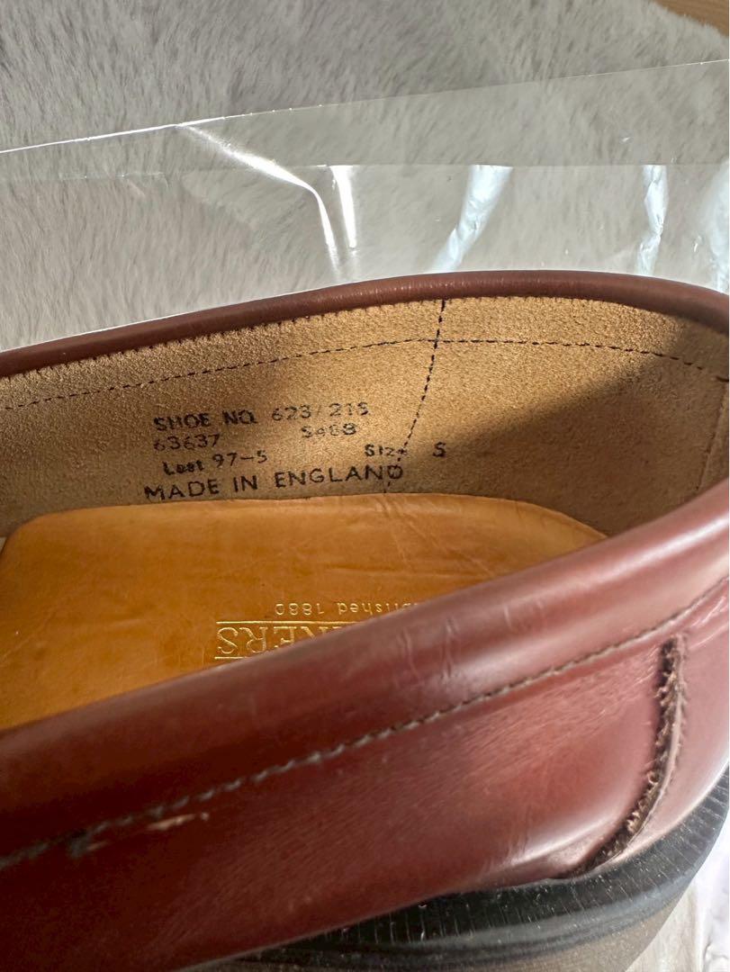 LOAKE ローク Dr.Martinキルトタッセルローファー ブラウン レザー