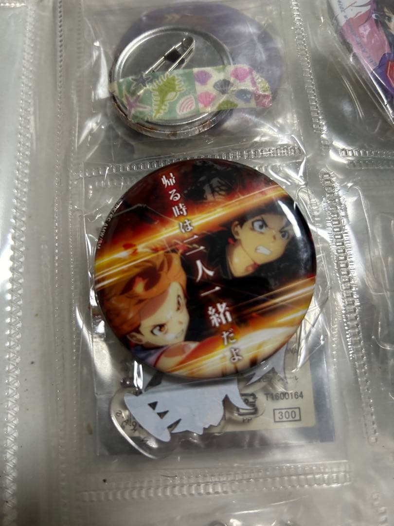 SAO 缶バッジ　名台詞　キリト＆アスナ