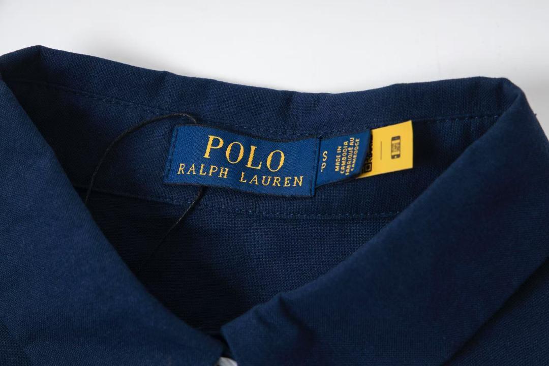 Polo ネイビー ワンピース 『M』