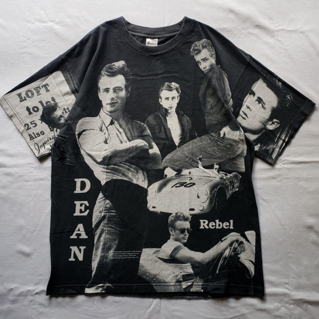 1992s USA製 JAMES DEAN ジェームスディーン Tシャツ XL 90's James Dean ジェームスディーン Torn Sweater Series