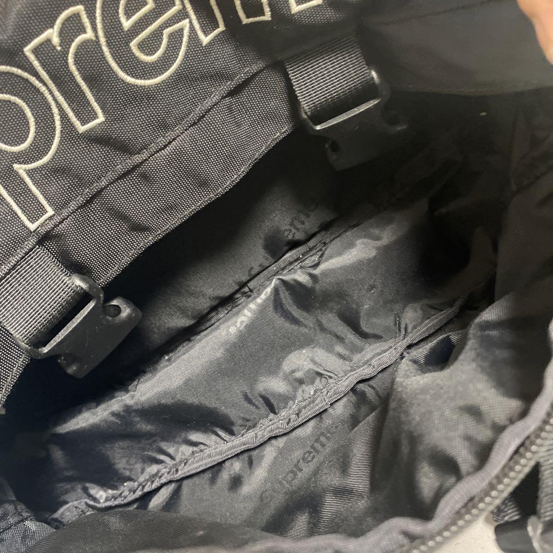 【ほぼ新品】Supreme ボディバッグ ブラック CORDURA Supreme ボディバッグ 黒 CORDURA