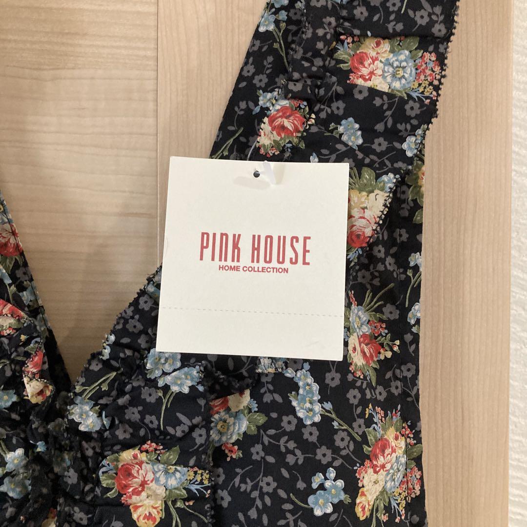 100％安い タグ付き新品PINK HOUSE 花柄エプロン エプロン・三角巾