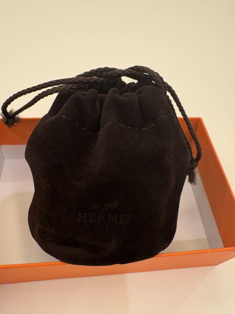 ⭐︎美品　エルメス　ケリードッグ ノワール　シルバー