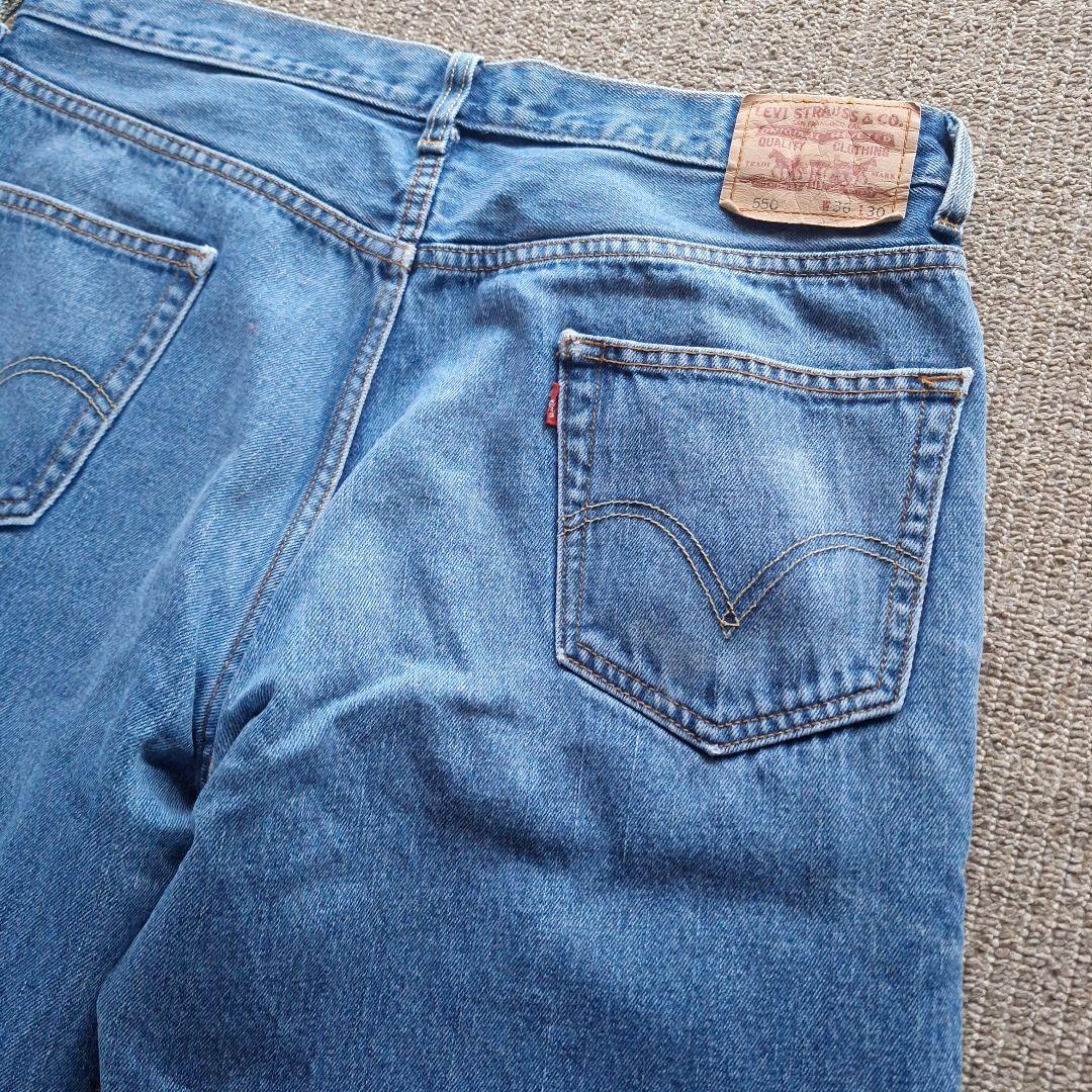 Levi's(リーバイス) relaxed fit 550 w36 l30