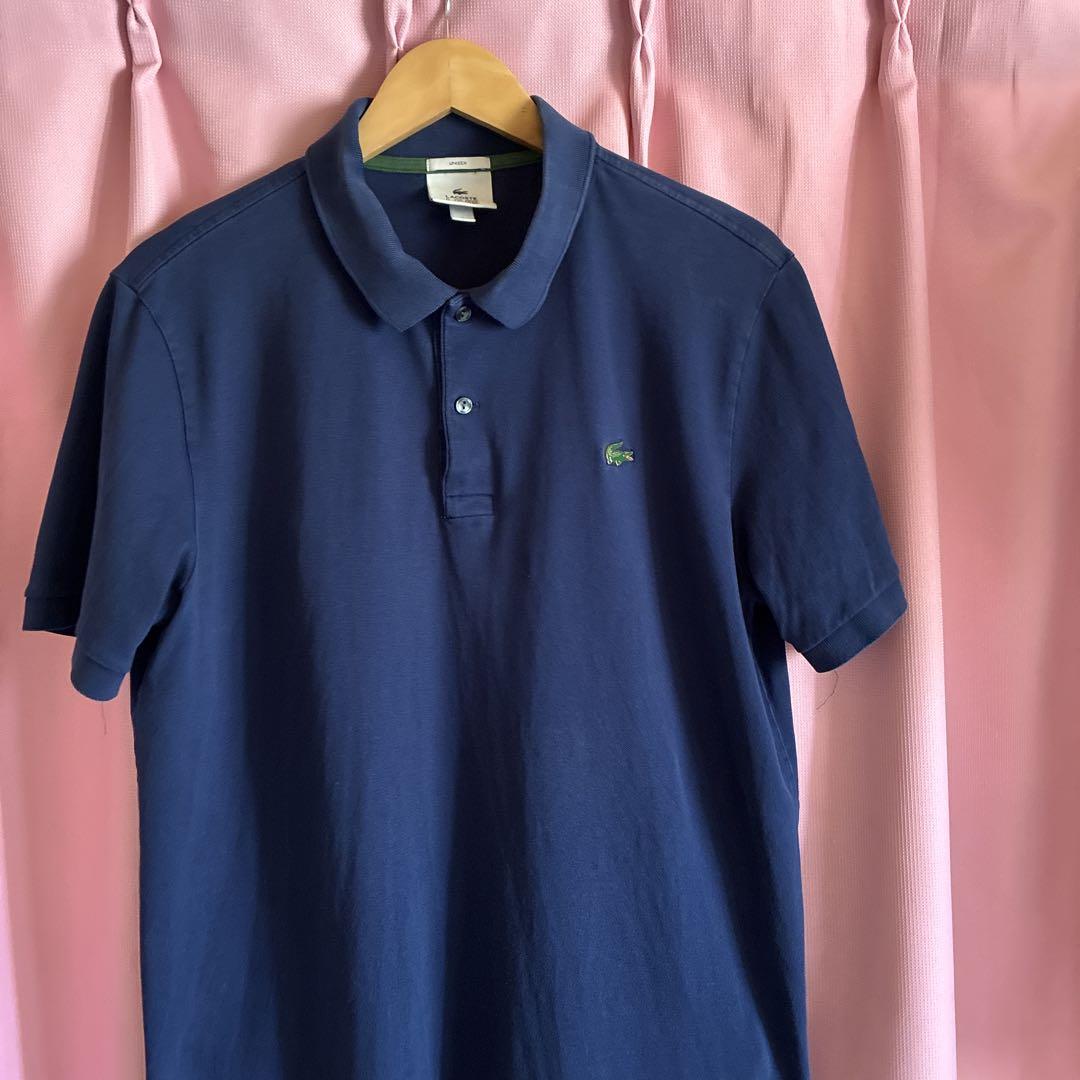 LACOSTE ネイビー ポロシャツ サイズ4 LACOSTE ネイビー ポロシャツ サイズ4 - メルカリ