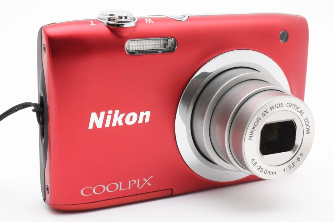 【美品】NIkon COOLPIX A100 レッド　動作確認済