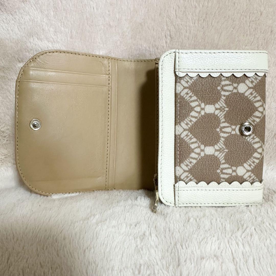ANNA SUI ハート柄 二つ折り財布