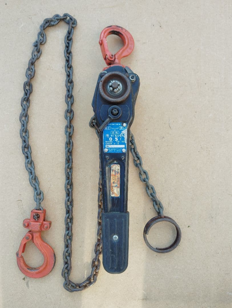 象印 ELEPHANT 0.5t レバーブロック