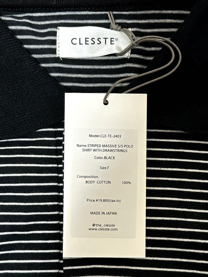 トップス CLESSTE Striped Massive Polo Shirt