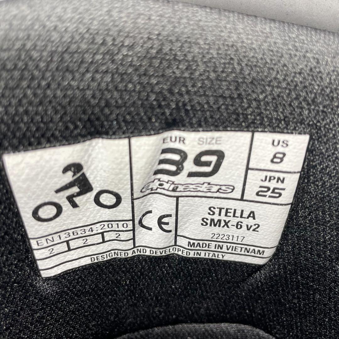 Alpinestars　レーシングブーツ【STELLA SMX-6 V2】25㎝