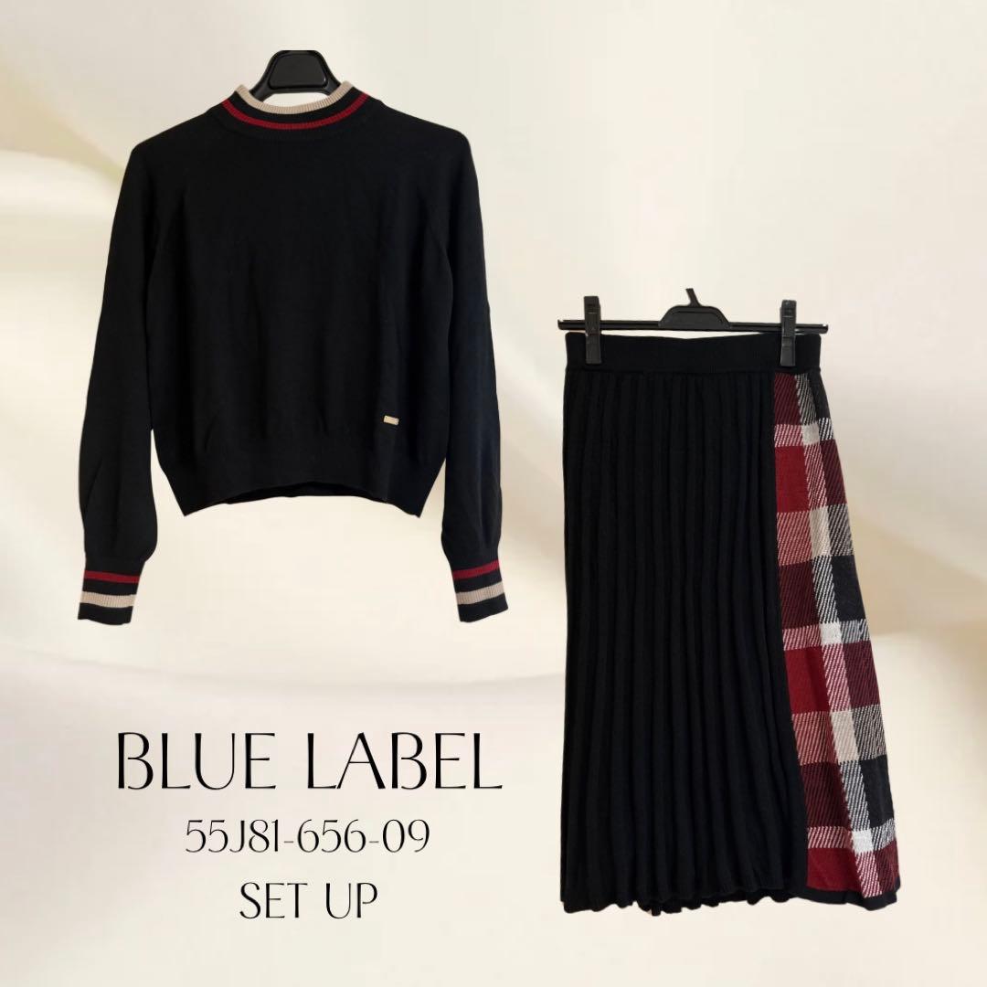 【 美品 】BLUE LABEL CRESTBRIDGE セットアップ 38