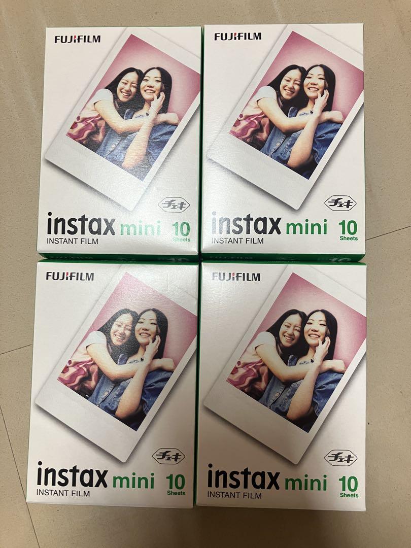 FUJIFILM instax mini インスタントフィルム 4パックセット