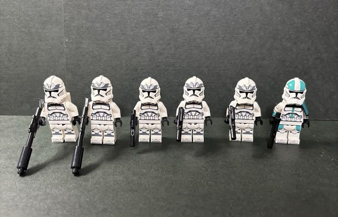 レゴスターウォーズ クローントルー パー GCCカスタムミニフィグブロック玩具